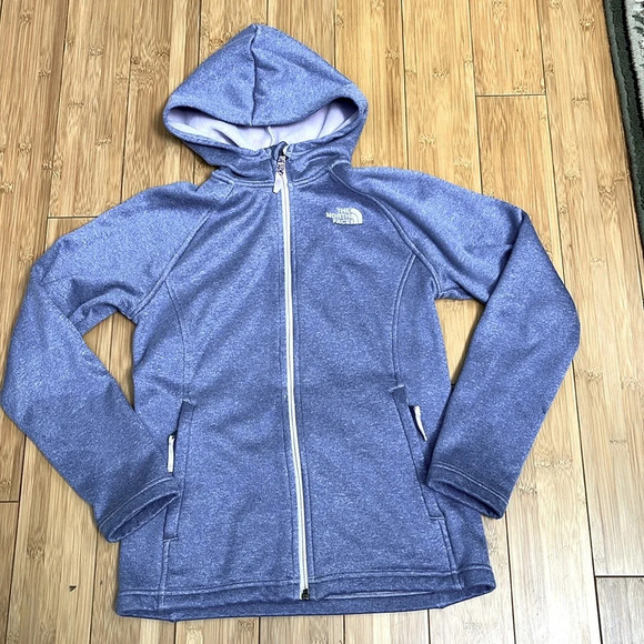 💰 The North Face Girl's Agave Hoodie Full Zip Jacket - Picture 1 of 14
